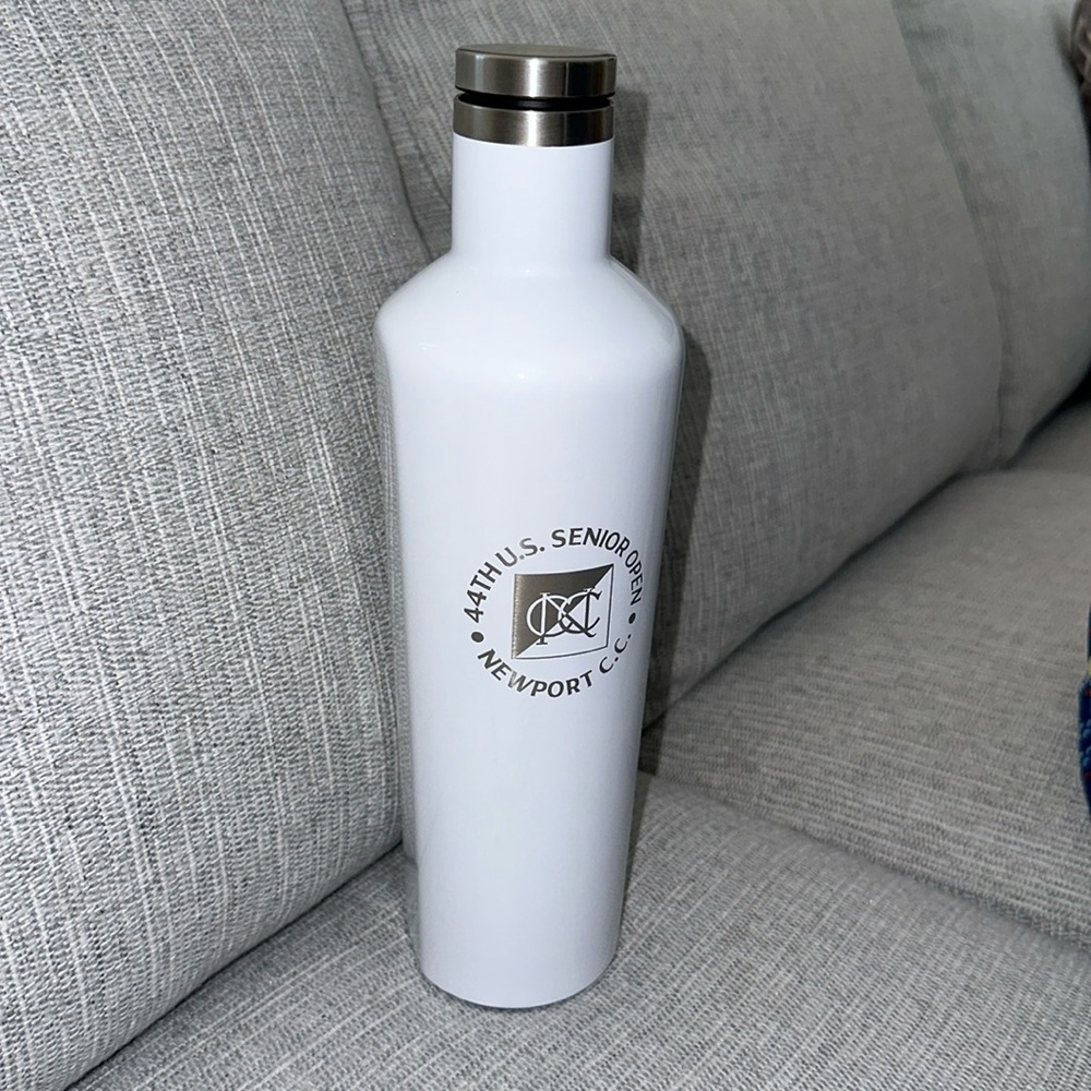 RARE 44th US Senior Open Corkcicle Cantine 25OZ With Newport Country Club Logo.